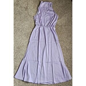 Ferlema Womens Party Dress Purple Maxi Medium NEW
